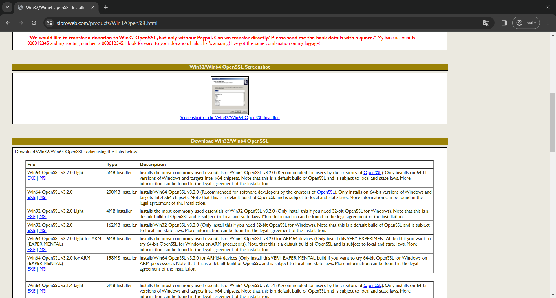 dl openssl